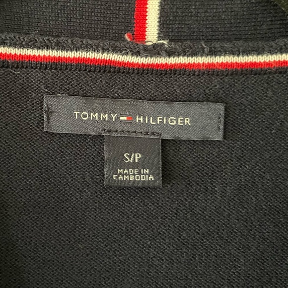 TOMMY HILFIGER Oversized Cardigan Navy - Picture 4 of 4